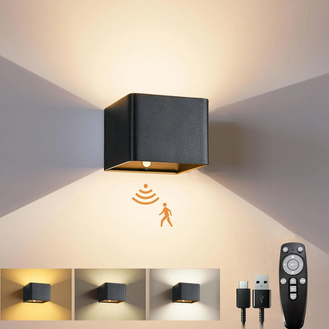 Wireless Motion-Sensor LED Wall Light – Rechargeable & Magnetic